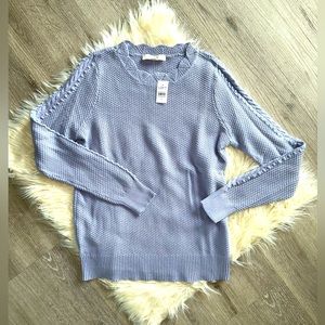 NWT LOFT Periwinkle Sweater